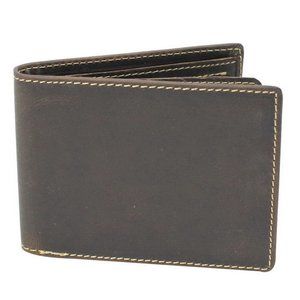 Full Grain Leather Cowhide Classic Wallet A102DB